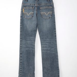 Boy's Slim Fit - Medium Stone