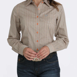 Women's Arena Fit Button-Down Western Shirt