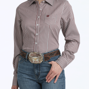 Women's TENCEL™ Arena Fit Button-Down Western Shirt