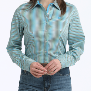 Women's TENCEL™ Arena Fit Button-Down Western Shirt
