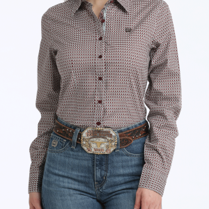 Women's Arena Fit Button-Down Western Shirt