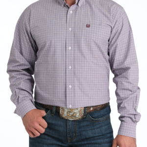Men's Classic Fit Button-Down Western Shirt