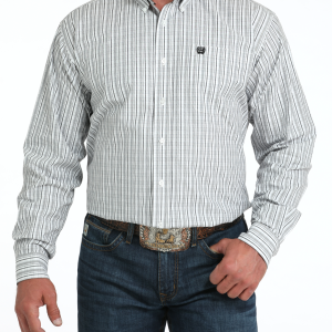 Men's Classic Fit Button-Down Western Shirt
