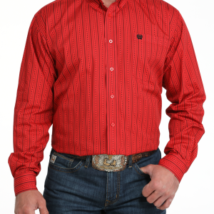 Men's Classic Fit Button-Down Western Shirt