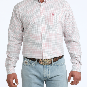 Men's Classic Fit Button-Down Western Shirt