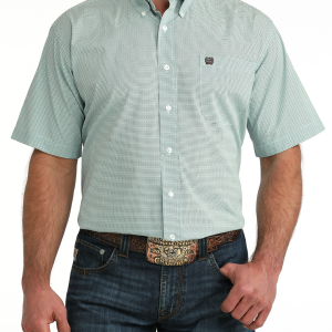 Men's Classic Fit Button-Down Western Shirt