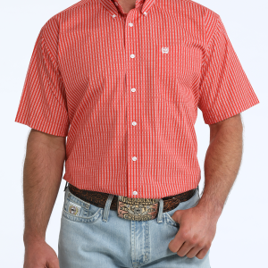Men's Classic Fit Button-Down Western Shirt