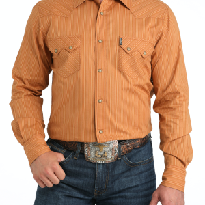 Men's Modern Fit Snap Front Western Shirt