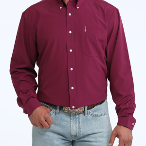 Men's Arenaflex® Modern Fit Button-Down Western Shirt