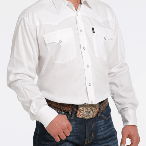 Men's Classic Fit Snap Front Western Shirt