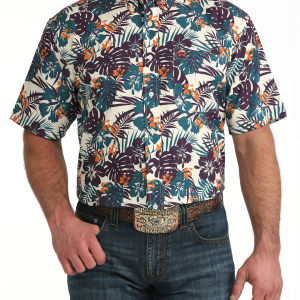 Men's Arenaflex® Button-Down Western Shirt
