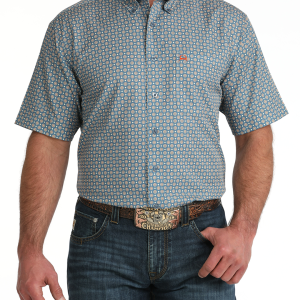 Men's Arenaflex® Button-Down Western Shirt