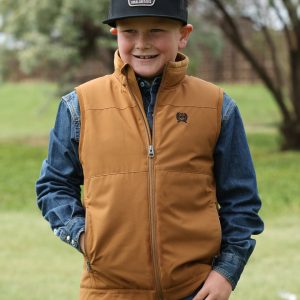 Boy's Canvas Vest