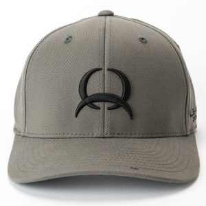 Men's Fitted FlexFit Cap with Arena Flex Logo - Gray