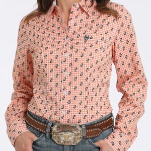 Women's Arena Fit Button-Down Western Shirt
